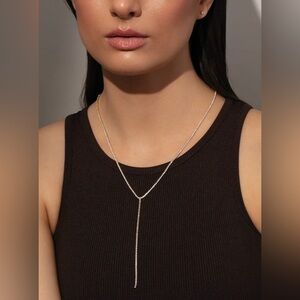 NEW Uncommon James Gold Glam Lariat Necklace